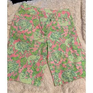 Lilly Pulitzer Catfish Shorts Size 6
